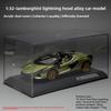 Simulation 1/32 Lamborghini Sian Alloy Super Car Model with Display Box Collection Hobbies Miniature Voiture Metal Toy Vehicle Gift
