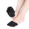 1Pair Women Toe Separator Forefoot Insole Shoes Pads High Heel Soft Insole Anti-Slip Pain Relief Foot Protection Care Liners New