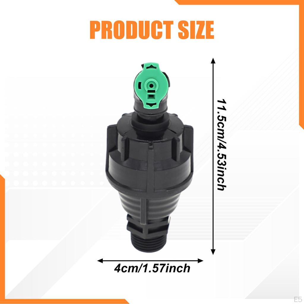 360° Rotating Automatic Sprinkler Head for Garden And Lawn, Ideal Refreshing Green