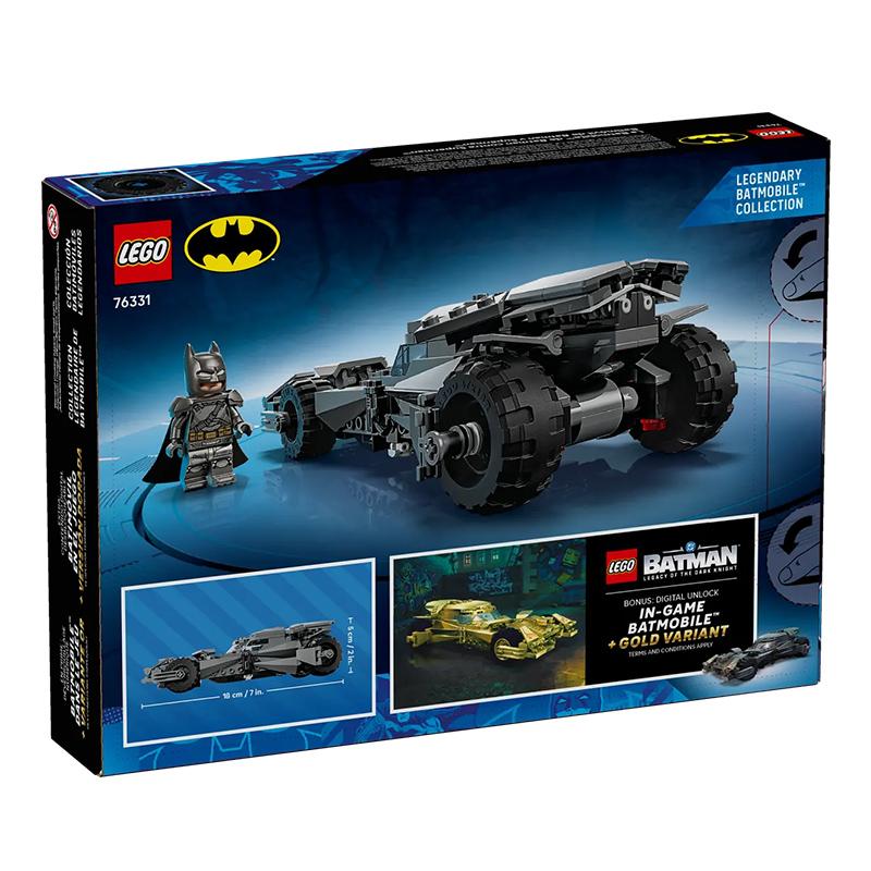 LEGO76331 Batman vs. Superman Bat ChariotMarvel series building block toy
