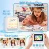 Kids Camera Instant Print, Kids Christmas Birthday Gifts Instant Cameras That Print Photos,1080P Toddler Camera Toys for 3 4 5 6 7 8 Year Old Girls