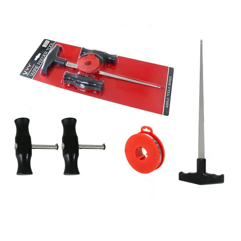 Car Windshield Removal & Installation Wire Saw Tool - Steel Wire Puller & Knife