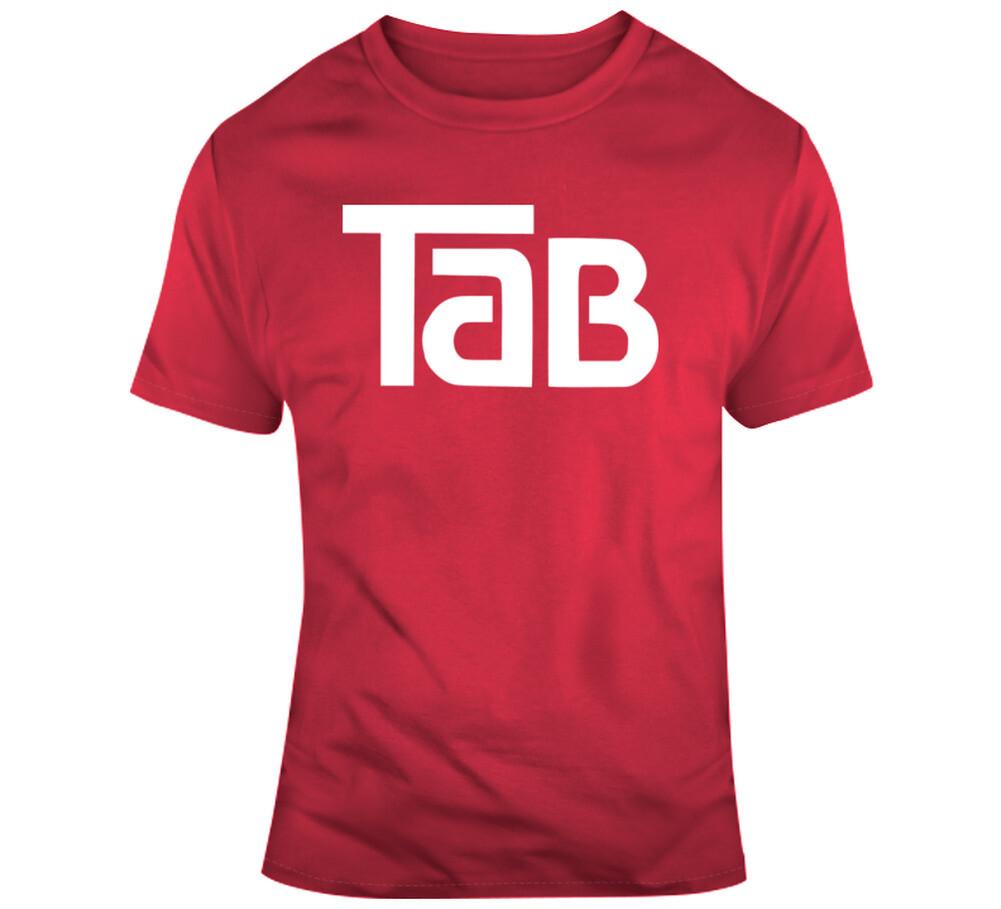 Retro Tab Soda Drinking T Shirt Mens Womens Tees Top All Size L