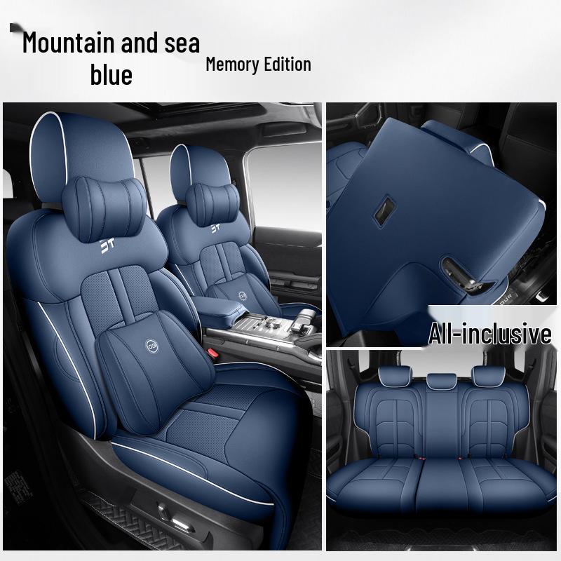 Jetour Shanhai T2 Autositzkissen aus Leder – Ganzjahresgröße, universelle Passform