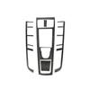 6Pcs For Porsche Macan 2014-19 Carbon Fiber Interior Gear Shift Panel Cover Trim