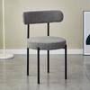 Modern Simple Backrest Chair High-end Dining Chair Upholstered High-value Chair