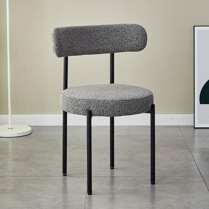 Modern Simple Backrest Chair High-end Dining Chair Upholstered High-value Chair