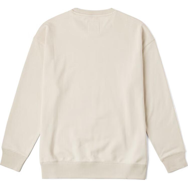 Vans Pullover Crewneck Skateboard Logo Long Sleeve Sweatshirt Unisex sweatshirt Oatmeal VN000P352N1