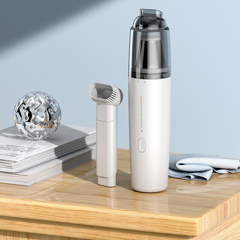 Cordless Car Vacuum Portable Air Duster Low Noise Lightweight Type-C Fast Charge Vacuum For Boats Keyboards Cars Travel RV