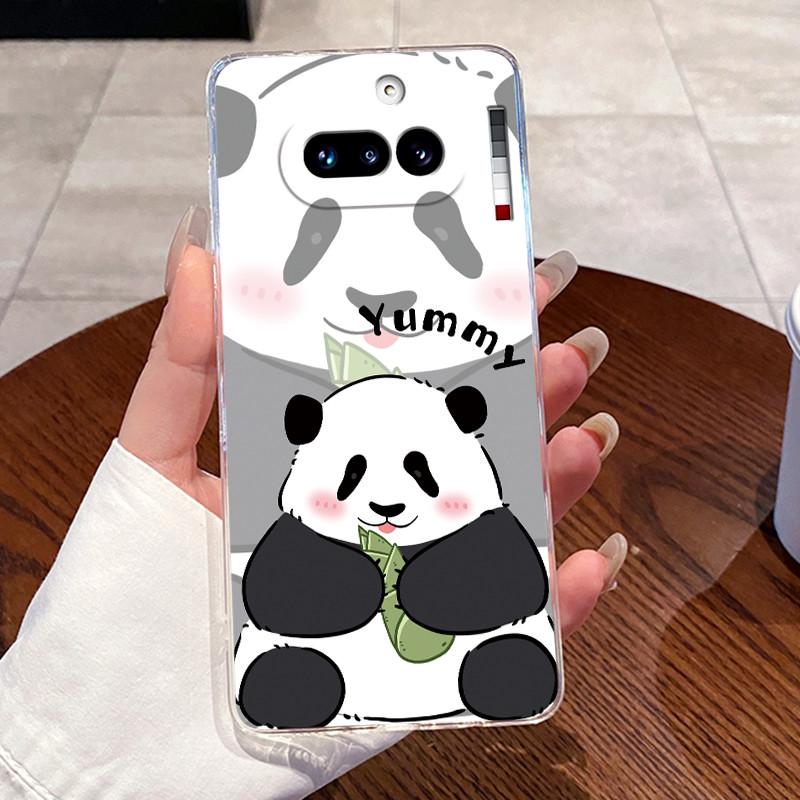 Jelly Casing For Nothing Phone 4A Capa Coque Clear Silicone Soft TPU Back Cover Cute Cat Rabbit Heart Protective Case Fundas