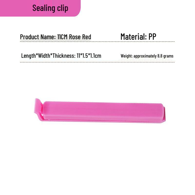 Plastic Food and Snack Bag Sealing Clips for Tea and Seasonings
