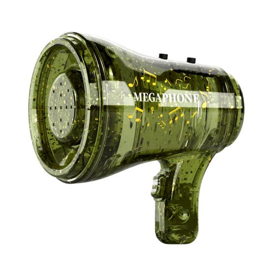 Mini roh klíčenka nahrávatelný ruční reproduktor hudební přehrávač taška přívěsky hračka měnič hlasu pro večírky akce