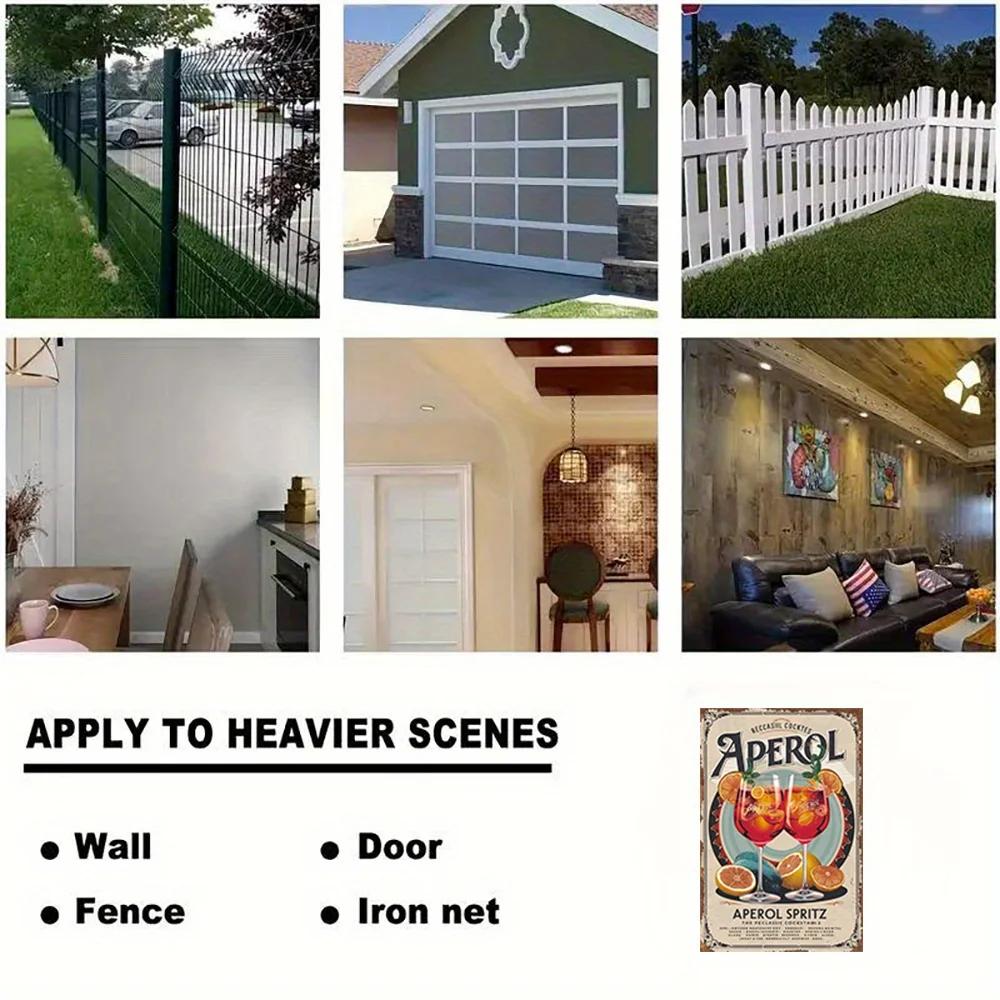 Vintage Aperol Sign - Retro Style Cocktail Advertisement - Waterproof, Dustproof & Easy To Hang Outdoor Decor for Street Cafes