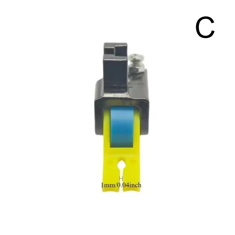 1*Industrial Flat Car Sewing Machine Universal Roller Wheel Presser Foot Thin Thick Leather Presser Feet Lockstitch Accessories