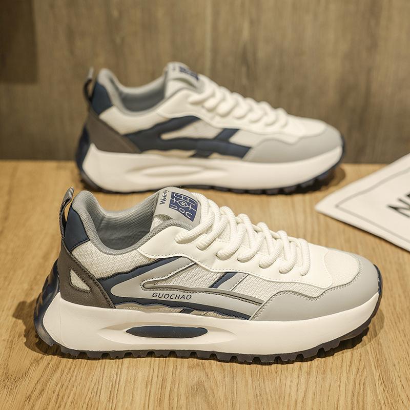 Trendy Men's Shoes, Moral Training Shoes, Men's Sports Casual Shoes, Niche Design, Thick Soles, Heightening Teenagers, Versatile Forrest Gump Shoes