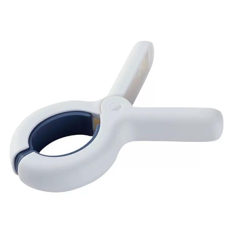 10pcs Large Windproof Plastic Clothes Pegs - Heavy Duty Laundry Clips for Bedding, Quilts, Socks, Home Drying