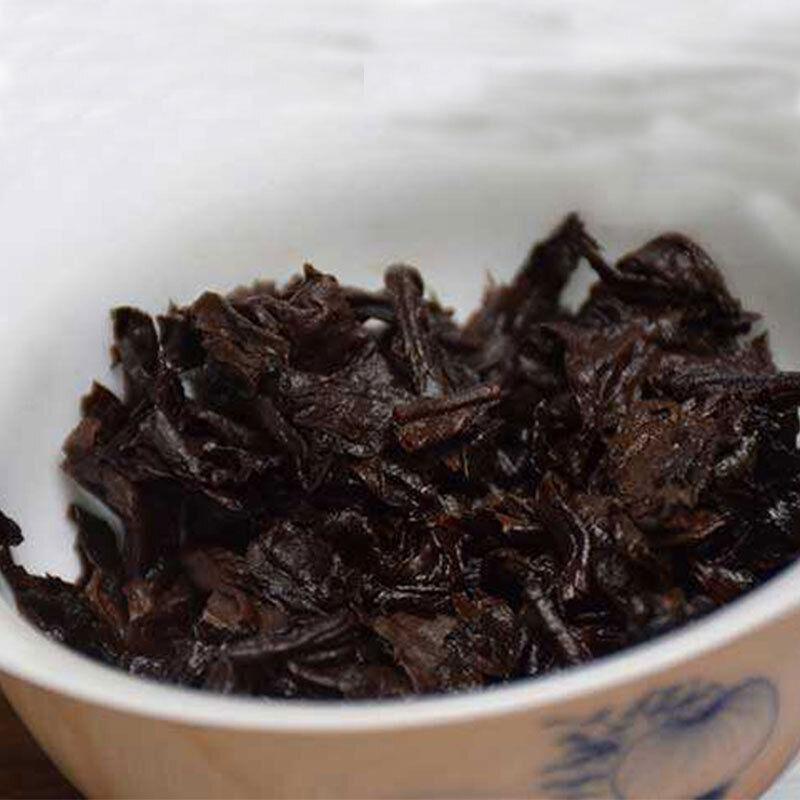 Yunnan Pu'er Ripe Tea Brick Jujube Zapachowa Stara Herbata Cegła 250g