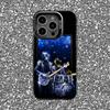Daft Punk Phone Case For iPhone 16,15,14,13,12,11,Pro,XS,Max,Plus,Mini,SE Black Candy Matte Shockproof Cover