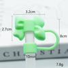 Silicone Straw Cover Cap for Stanley Cup Accessories, Cute bow Straw Toppers for Tumblers,10mm Straw Dust Proof Plugs Protector