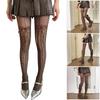 Women's Patterned Fishnet Net Stockings Garter Belt Tights Suspender Pantyhose Fishnets Thigh High Stockings Hosiery