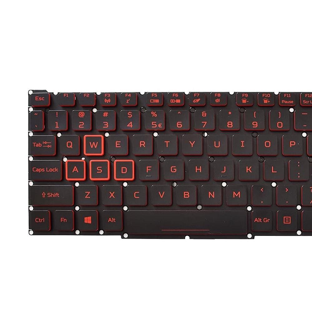 Red Backlight Keyboard for Acer Nitro 5 AN515-43 AN515-54 AN517-51 AN517-52