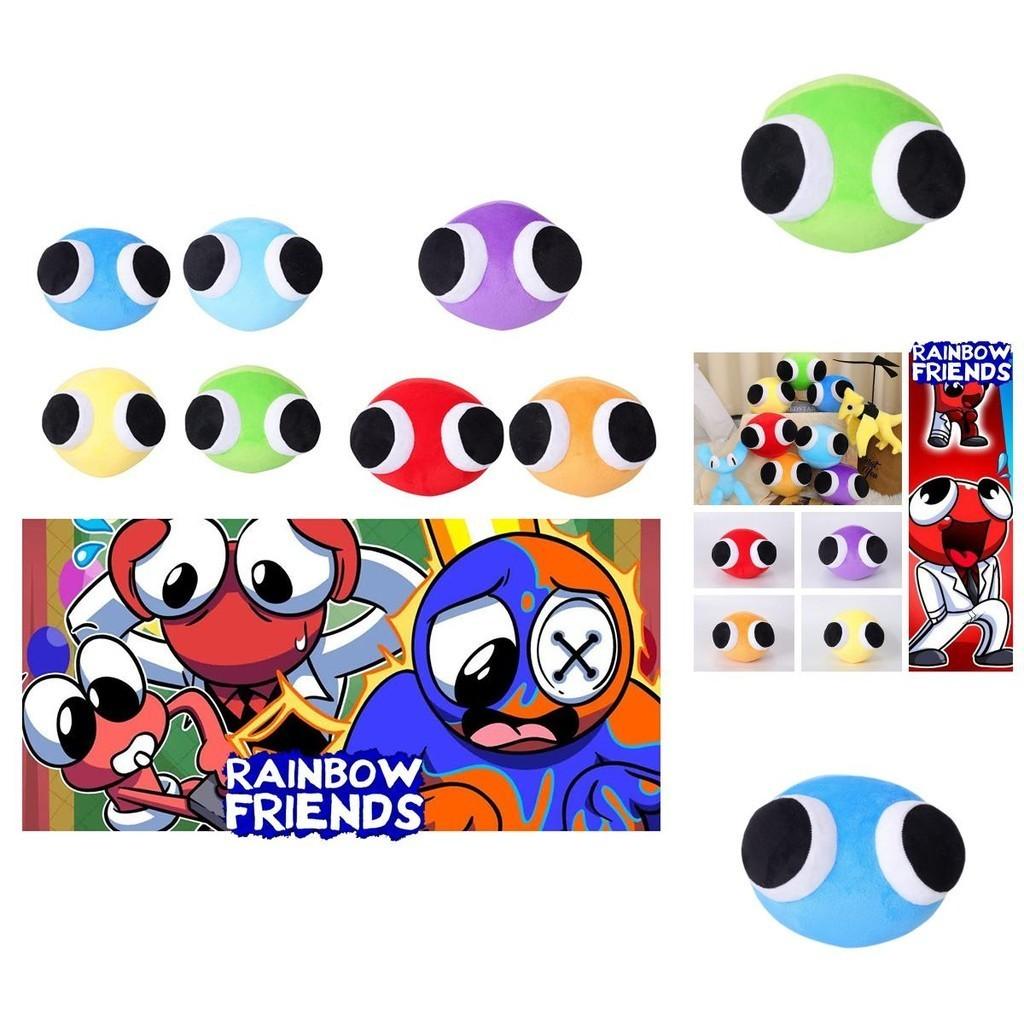 Rainbow Friends Bölüm 2 Dinozor Peluş Oyuncak Çocuklar İçin, Yumuşak ve Sarılabilir Kısa Peluş, PP Pamuk Dolgulu, 15cm, Eğlenceli Çizgi Film Tasarımı