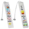 Stainless Steel Bookmark Lightweight Reading Accessories Teacher Gifts Metal Bookmarks For Reading Supplies Literature Lovers