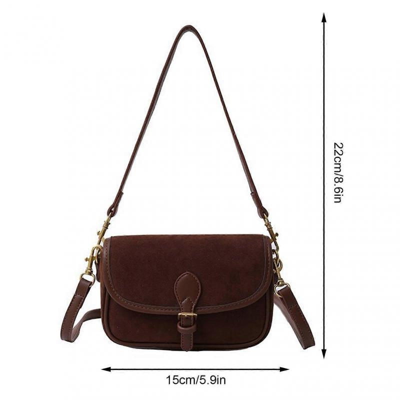 Women Small Shoulder Bag Crossbody Purse with Adjustable Strap Large Capacity Fashionable Handbag Satchel Purse