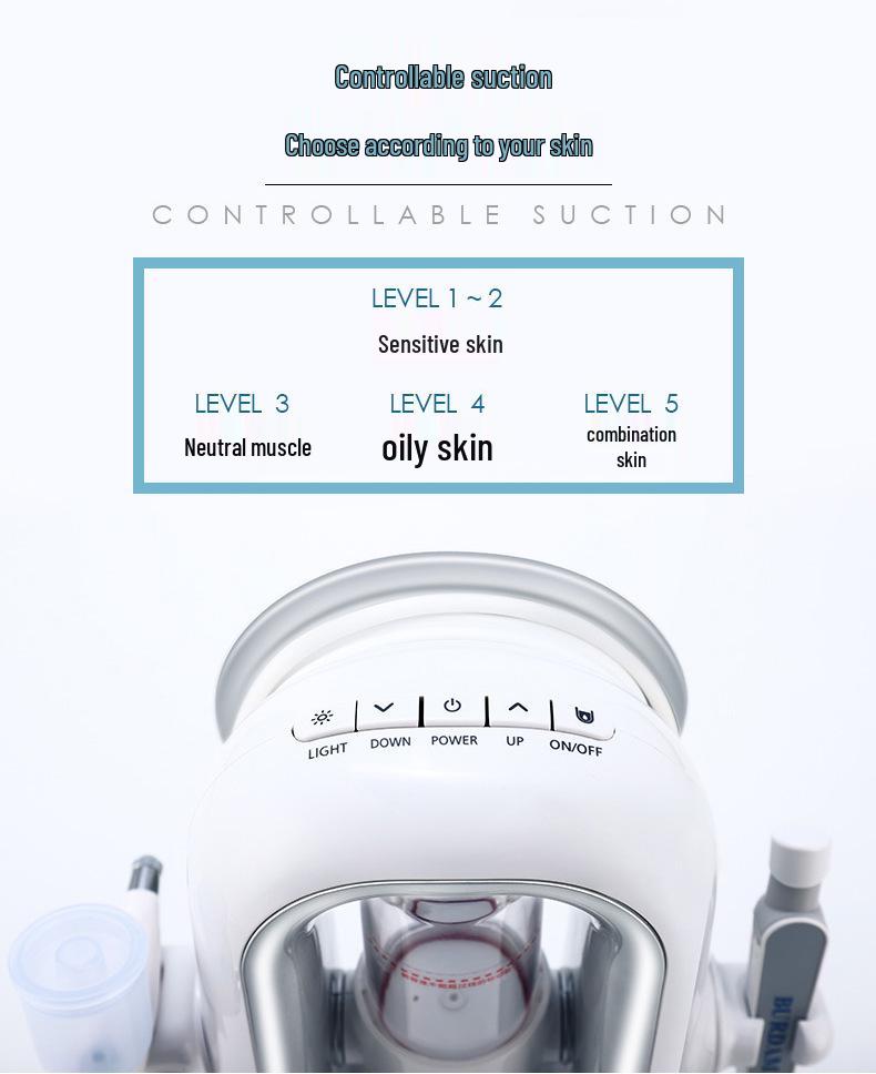 Facial Hydration & Pore Cleansing Device: Blackhead Removal & Oxygen Infusion