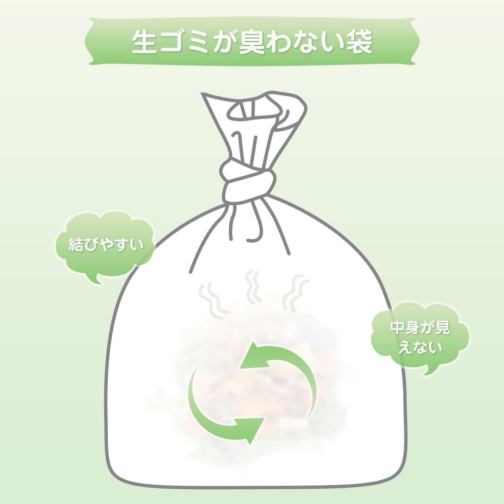 Garbage Bags for Food SS 220 Count X 2 Packs Food Waste Disposal for Babies and Plastic Deodorizing White Odor-proof Waste, Size, (440 Count),