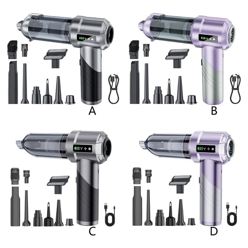 Practical Wireless Car Vacuum Cleaner with 90 Degree Flexible Handle & Removable Filter Suitable for Auto Interior Care