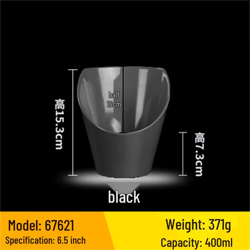 A5 Melamine Slanted Serving Bowl