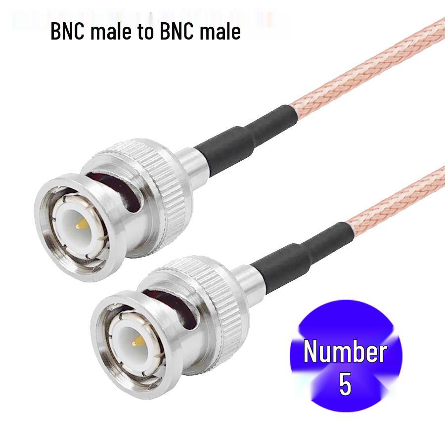 BNC Male to SMA Male RF Coaxial Adapter Antenna Extension Cable