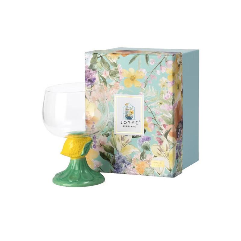 

JOYYE Colorful Footed Ceramic Dessert & Juice Cup