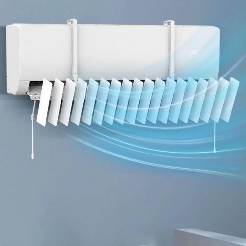 Wall-Mounted Air Conditioner Windshield Adjustable Air Conditioner Outlet Baffle Vent Cover