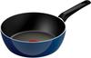 T Fal 22cm Deep Frypan Royal Blue D53383