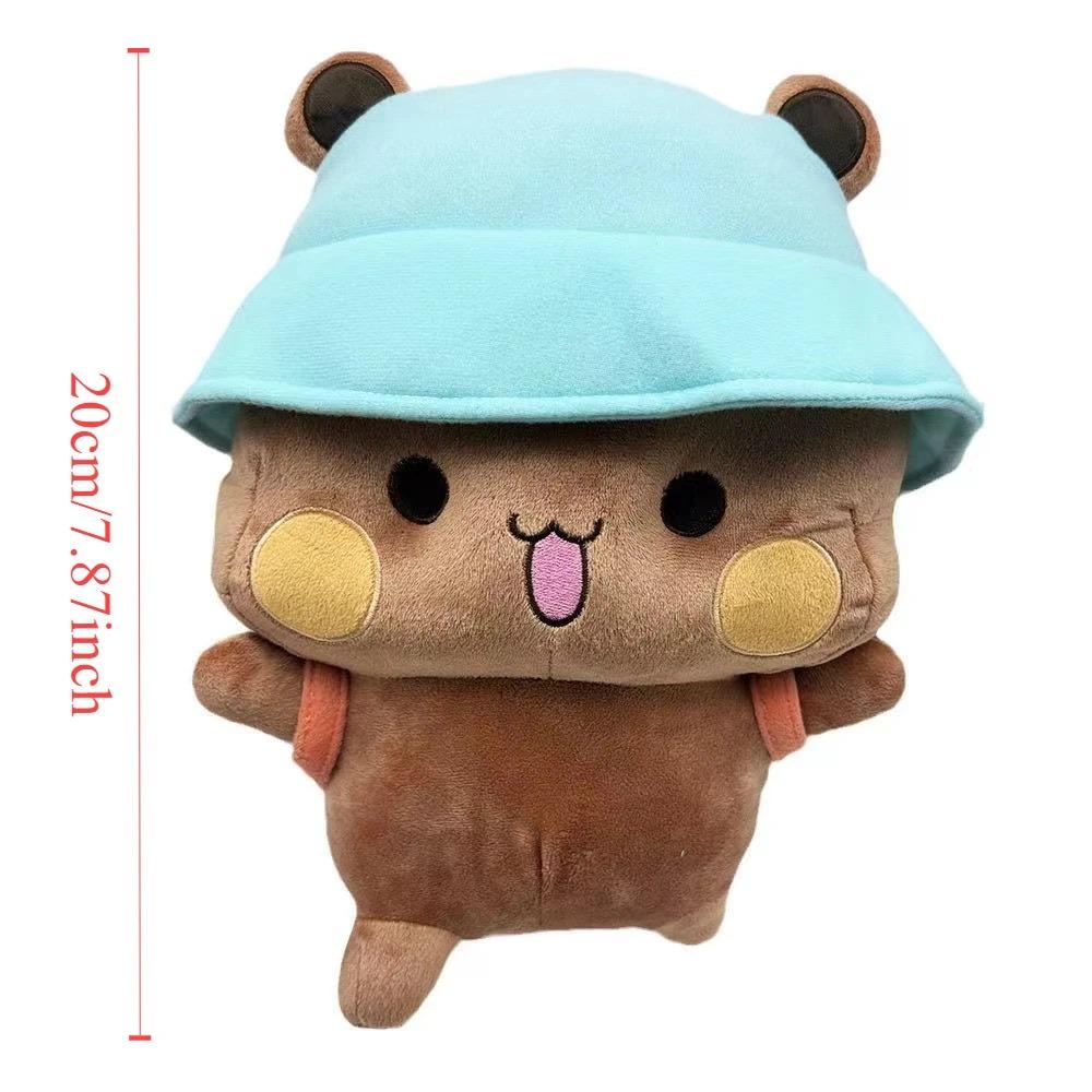 Muñecos de Oso Panda Yier Lindos Juguetes de Peluche Bubu Dudu Encantador Dibujo Animado Relleno Suave Peluches Decoración del Hogar para Regalo de Novia