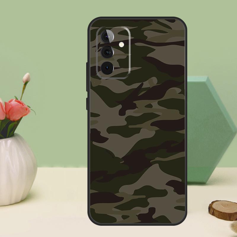 Military Army Camouflage For Samsung Galaxy A16 A55 A35 A15 A32 A12 A22 A52 A54 A34 A14 A56 A36 A26 A13 A53 A06 Case