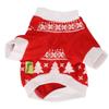 Dog Christmas Shirt Soft Breathable Christmas Tree Printing Dog Vest for Dogs Puppy