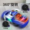 Electric Universal Dancing Police Car Rotating Music Light Automatic Door Police Electric Car