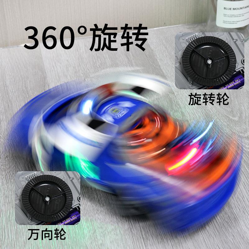 Electric Universal Dancing Police Car Rotating Music Light Automatic Door Police Electric Car