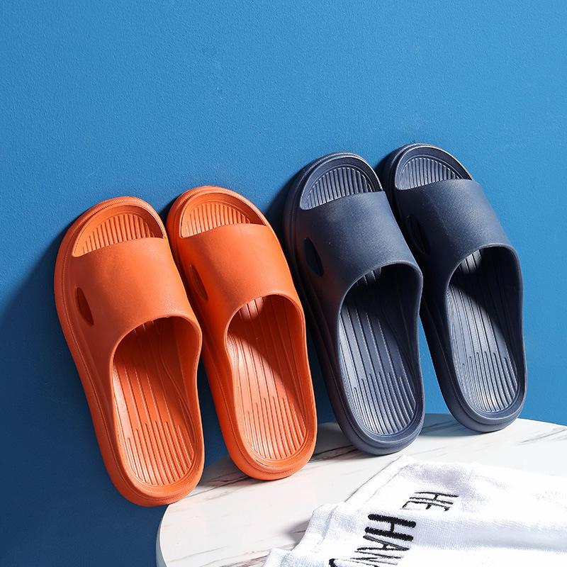 

Slippers women s home indoor non-slip home hospitality one-word drag bath bathroom bathroom silent couple cool slippers shoe mark 36/37 [recommended 35-36 feet]