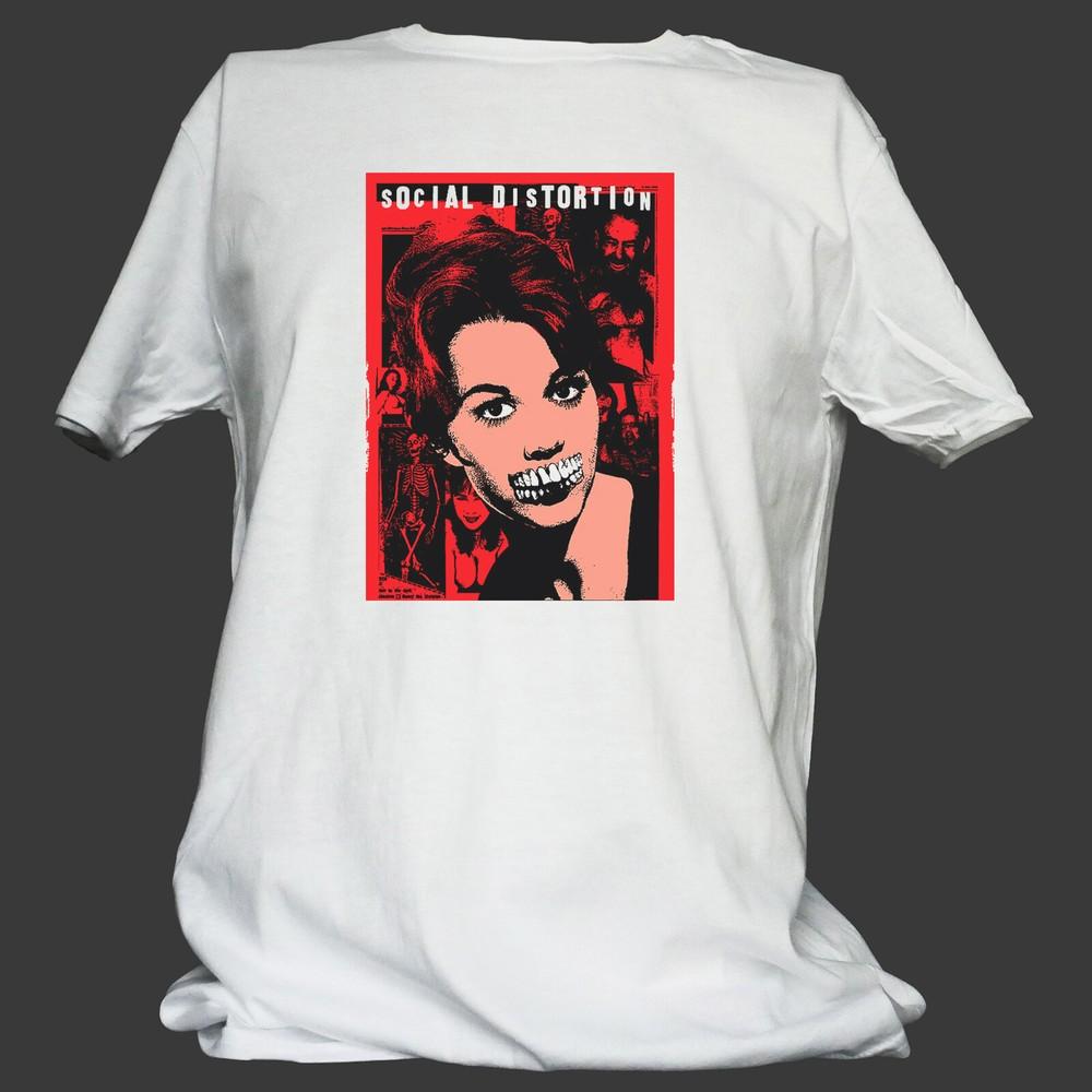 

SOCIAL DISTORTION ХАРДКОР ПАНК РОК ФУТБОЛКА унисекс S-3XL 4XL