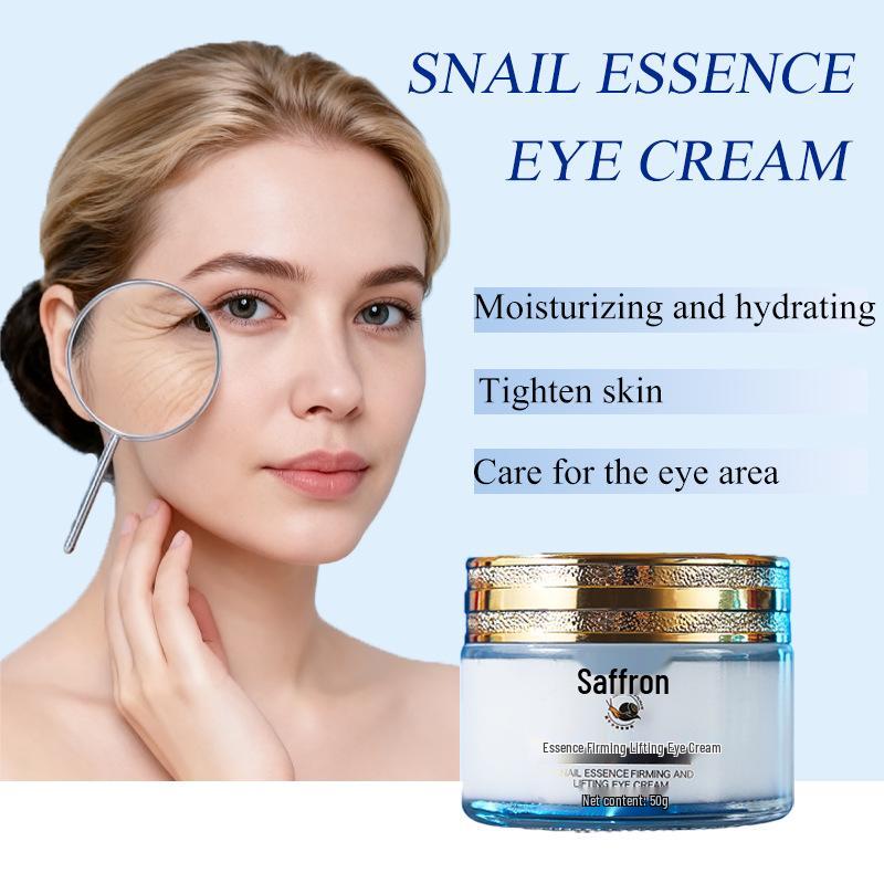 Saphir Snail Essence Firming Eye Cream - Moisturizing, Hydrating & Lifting Skincare for Women