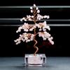 Citrine Gravel Crystal Money Tree Home Ornament Gift