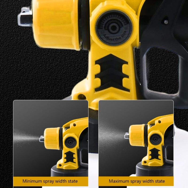 Paint Sprayer HVLP Electric Sprayer Paint Guns, 650W, 3 Nozzles,Paint Sprayer for House Painting, Home Interior
