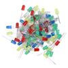 100Pcs LED Light Diodes 3mm/5mm Variety Colors NonToxic Energy Saving Diodes Kit for DIY Decoration(5mm )
