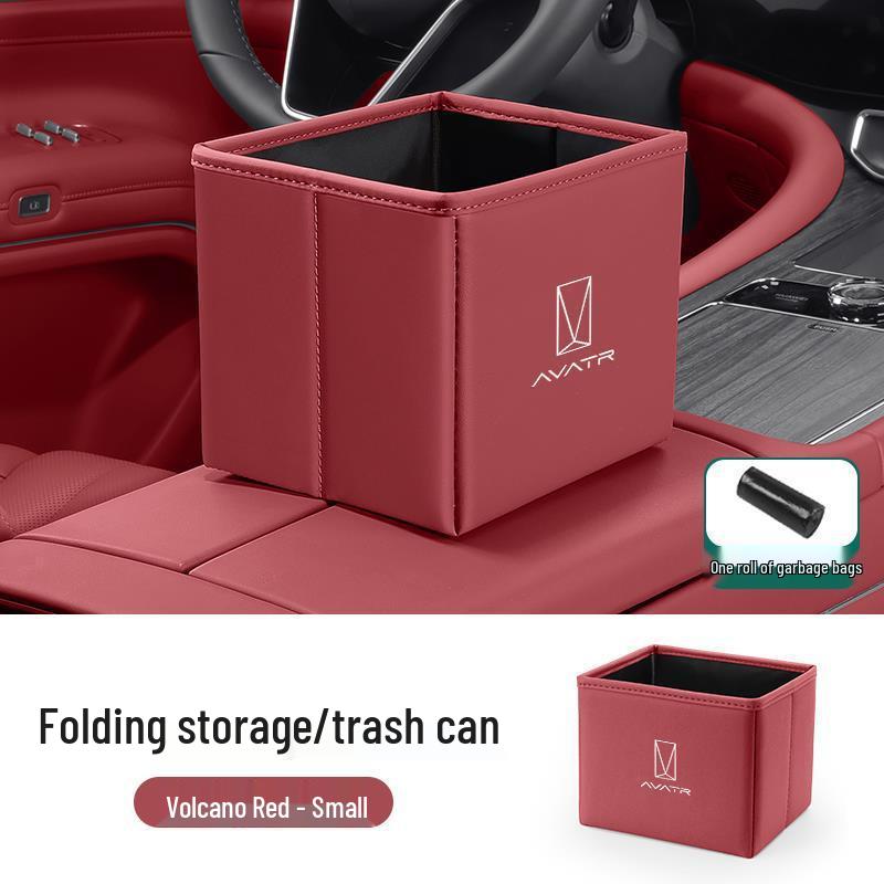 2024 Avatr 07 Car Foldable Trash and Storage Box for Front and Rear Rows