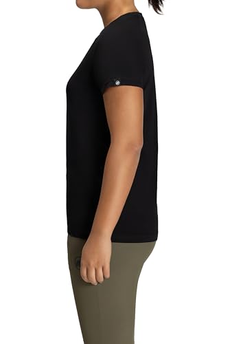 Mammut QD Logo Print T-Shirt, Asian Fit, Women's, QD Logo Print T-Shirt AF Women, 1017-02022, Black, PRT1
