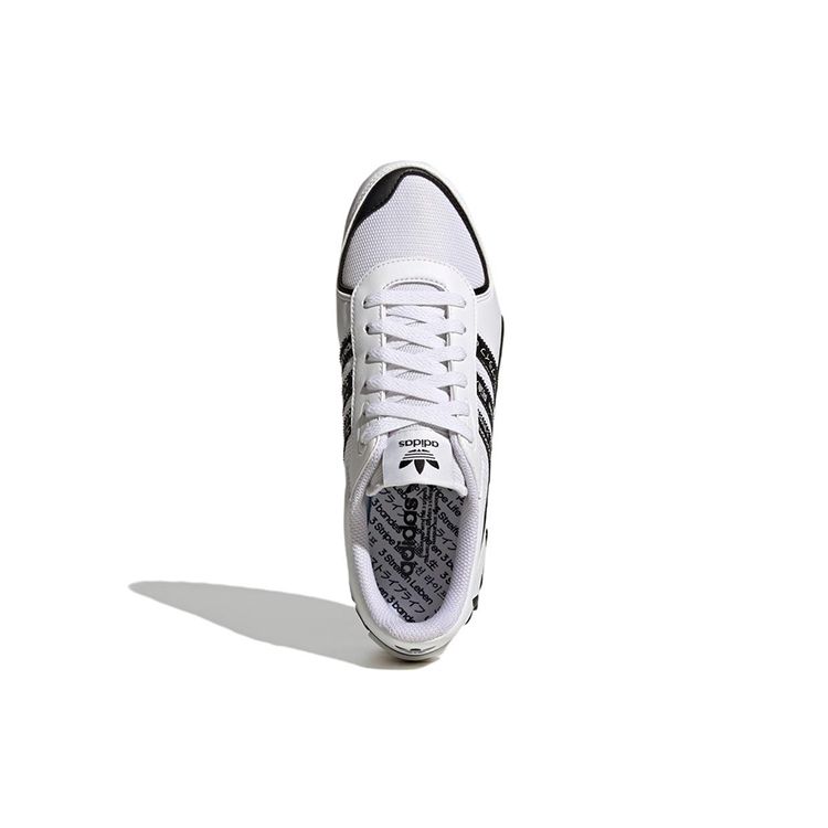 Adidas Originals La Trainer 2.0 Casual Comfortable Sports Durable Low-Top Lifestyle Shoes Men Sneakers White Black FZ5962